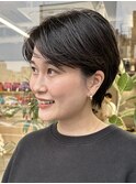 ママさんハンサムショート☆髪質改善レイヤーショート