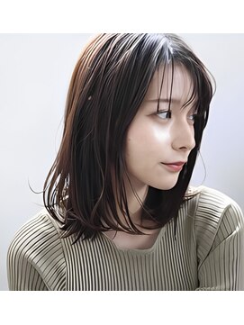 楓の森 まとまりのあるワンレンスタイル