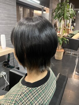 ソア(Soi) ショートウルフ/Soi/金沢文庫/髪質改善/縮毛矯正