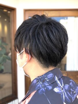 リエットヘアー 杢左店(Lie-et. hair) 爽やか束感ショート#メンズカット#刈り上げ#ショート#