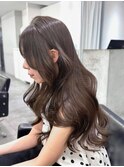 韓国風レイヤーカット顔まわりくびれオルチャン 心斎橋
