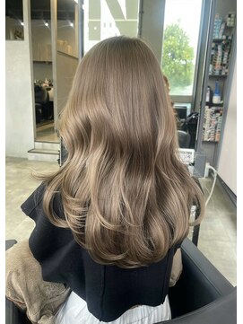 シエンゴールド(CIEN gold) グレージュカラー/ブリーチ/ナチュラルカラー#浜松駅#カラー