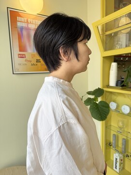 ヒントステーション(HINTSTATION) 〈浅草 半個室〉丸みくびれショート