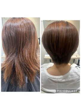 【髪質改善x縮毛矯正】SILKストレート