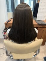 アウラ(AURA) オリーブベージュ透明感カラーくすみカラーブリーチなし