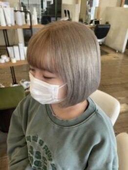 イマージュ ドゥ エデッサ image de edessaの写真/【口コミ5.0!】ノンブリーチで透明感あふれるデザインカラーを◎オーダーメイド施術が大人女性に大人気♪