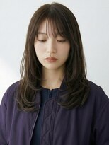 キビト(kibito)&nbsp;新宿曙橋ロングレイヤーカットハッシュカット20代30代40代