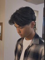 ボーイ(BOY) メンズ/センターパート/ニュアンスパーマ