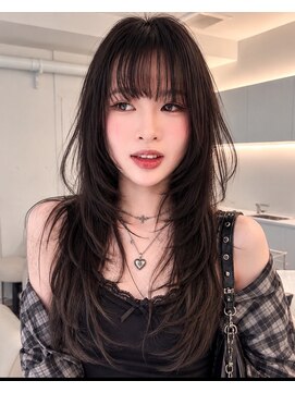 ノラ ウメダ(NORA UMEDA) Y2Kハッシュカットレイヤーカット小顔カットグランジ平成