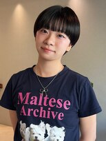 ホヌン 茅ヶ崎(Honnun) 【20代30代】お洒落カジュアル◇暗髪ワイドバングマッシュ