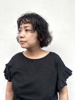 アルジャーノン(algernon)&nbsp;軽やかパーマスタイル
