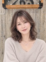 アース 熊本光の森店(HAIR&MAKE EARTH) ミディアムパーマ
