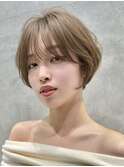 似合わせカット/ダークアッシュ/ショート