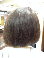 ヘアアンドメイク アルマ 東久留米店(HAIR&MAKE ALMA)&nbsp;知的なニュアンス前下がりボブ♪