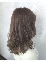 オロ(ORO)&nbsp;【ORO】グレージュハイライトレイヤー　浅見