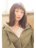 アドラーブル 駅南店(adorable) 20代30代大人可愛い♪外ハネくびれセミディ☆ヘルシー無造作ロブ