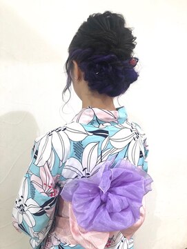 ネオリーブアオバ 高田馬場店(Neolive aoba) 【高田馬場/aoba】浴衣着付け＆ヘアセット アレンジ