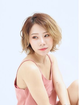 ヘアサロン アティリー(Hair Salon Attirer) 西梅田/ボブ/グレーベージュ/白髪ぼかし【Attirer飯田裕之】