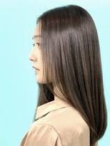 ドライブアンドビジョン 池袋(Drive&Vision)&nbsp;ショコラアッシュカラーロング［池袋/髪質改善/池袋縮毛矯正]