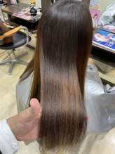 【髪質改善】シャンドラストレート