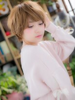 カバーヘア ブリス 川口(COVER HAIR bliss)&nbsp;斜めバング小顔くせ毛風ナチュラルマッシュc4川口20代30代40代