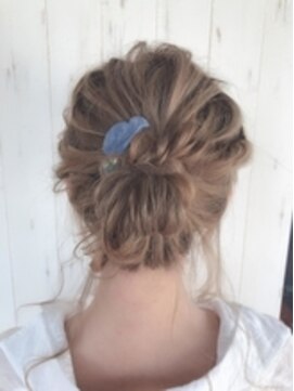 アグ ヘアー カルネ 放出駅前店(Agu hair carnet) 《Agu hair》無造作カジュアルアップヘア