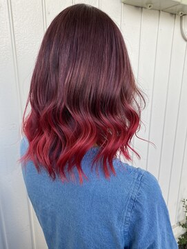 リアン 上尾店(Rien) ビタミンカラー/くびれヘア/マッシュ/メルティカラー/着物