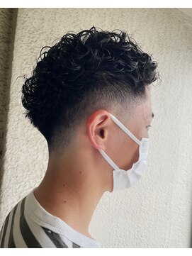 インディゴドロップ(indigo drop) ローフェードパーマ