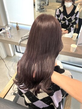 ソルア(soLua) 【岐阜市/髪質改善】肌映え！ピンクラベンダー