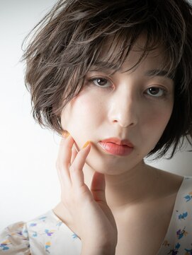 カバーヘア ブリス 志木南口駅前店(COVER HAIR bliss) ステップボーンカット小顔マッシュパーマ203u志木30代40代50代