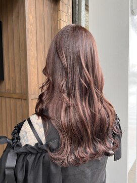 カフェアンドヘアサロン リバーブ(cafe&hair salon re:verb) やわらか赤みベージュ☆