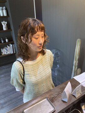 バロウ(BURROW) お客様スナップ　パーマ