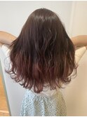毛先ピンクグラデーションカラー_デザインカラーTOKIO_356