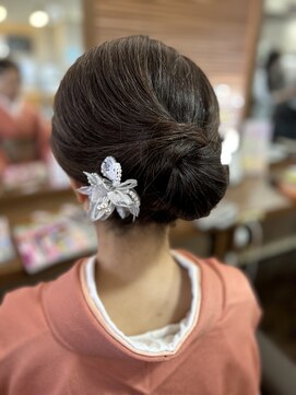 プレッソヘアー Presso hair 結婚式 ヘアセット 着付け