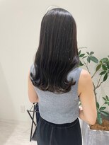 暗髪＊髪質改善＊モノトーン【ZinaCENTRAL】