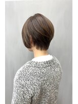トップヘアー 中庄店(TOP HAIR fuapua) オークルカラー×ショートボブ【りり】