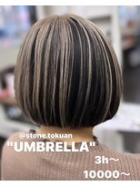 ストーン(STONE)&nbsp;アンブレラカラーボブ