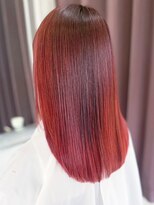 ヴァンクラウドコウベ(VENT CLOUD KOBE) 20代30代40代ピンクブラウン髪質改善カラー艶感ストレート