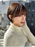 【大重】コンパクトマッシュショート/新宿/髪質改善/韓国ボブ