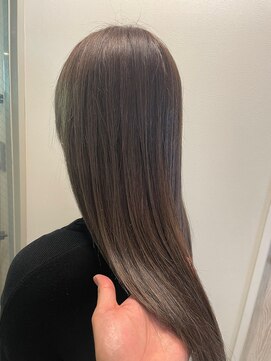 アントワープトーキョー(antwerp TOKYO) 白髪ぼかしハイライト酸性ストレート縮毛矯正髪質改善白髪染め