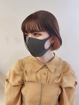 ノエル(NOEL) ミニボブ × イヤリングカラー