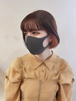 ノエル(NOEL) ミニボブ × イヤリングカラー