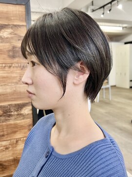 ノア 奈良駅前店(NoA) 丸みショート　大人ショート　艶髪　近鉄奈良　田村梨乃　奈良県