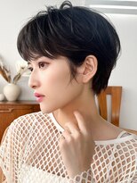 ラフィス ヘアー ヴォーグ 天王寺あべの店(La fith hair vogue)&nbsp;【La fith】丸みショート×シアーブラック