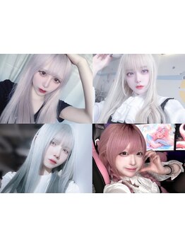《エクステ＆ブリーチのスペシャリスト》最高級エクステ1本400円[新宿/エクステ/ブリーチ/学割U24]