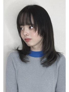 ヘアーアンジュ(Hair Ange) 顔周りレイヤー　ワンカール☆20代30代40代50代