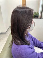 ニコ 四街道(nico)&nbsp;色持ち抜群！パープルグレージュは暗くても透明感が最高