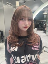 レディアル 渋谷(REDEAL) 韓国ヘア/ブリーチ/暖色カラー/ワンホン【レイヤー/渋谷】