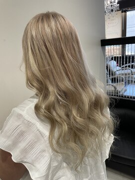 ヘアーデザイン ジェルム(Hair Design germe) ハイトーンプルエクステ #しのだスペシャル