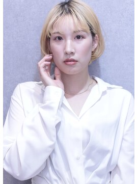 リメル 奥沢自由が丘店(Remel) 大人ショートボブ20代30代40代50代